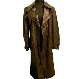 Mens Saks Fifth Avenue Trench S M